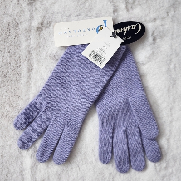 Portolana 100% Cashmere Gloves - Picture 2 of 5